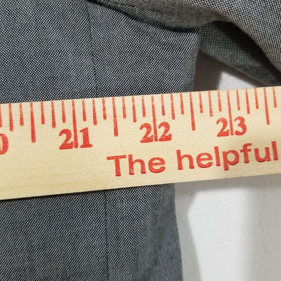 NEW EXPRESS $298 SOLID GRAY SLIM WOOL BLEND MODERN TECH SUIT JACKET SZ 46L - Picture 8 of 10